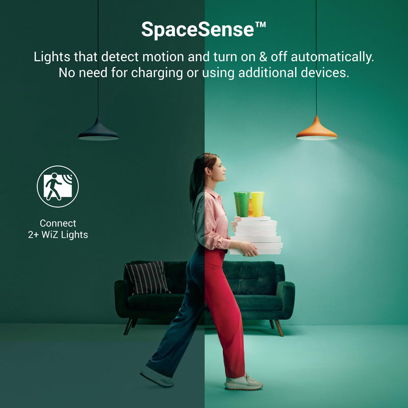 HLB6099WZRGBWMWR: HALO 6” Smart Wi-Fi Slim Canless LED Downlight Powered by WiZ Pro, Dimmable Full Color with Smart Home Integration 6 inch No Housing Required: Canless LIGHT