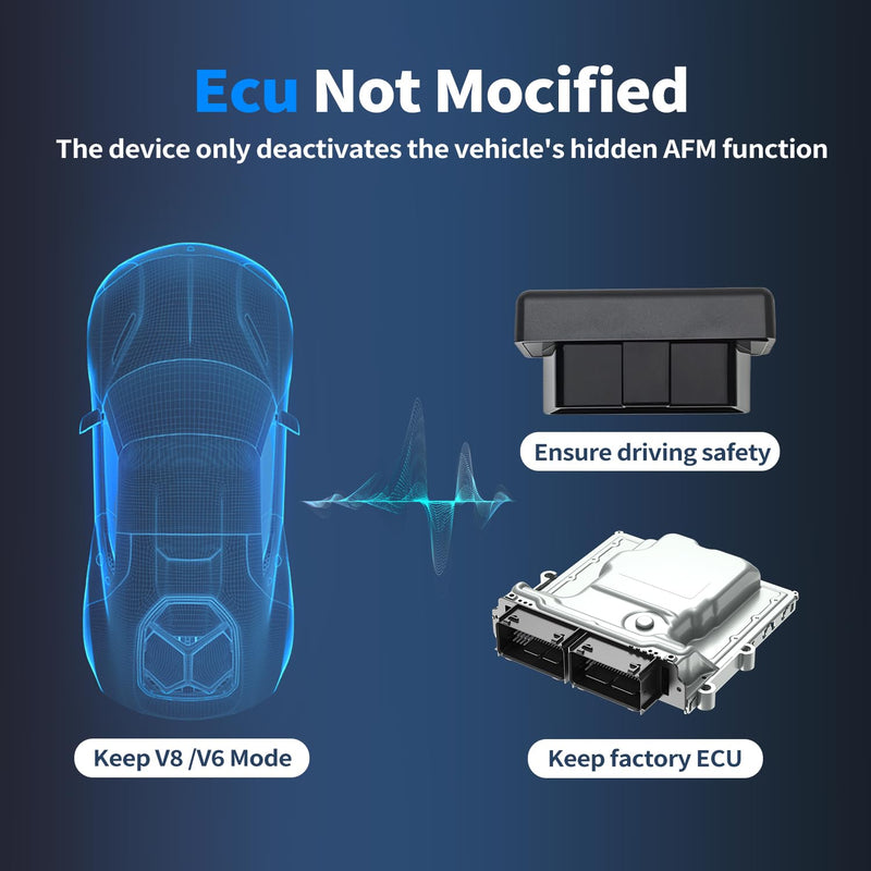 AFM Disabler Active Fuel Management Delete Disabler AFM/DFM Disabler Compatible with V6&V8 GM Motors 5.3 Silverado (Chevy GMC Sierra GMC Yukon Cadillac Escalade etc)4.3L 5.3L 6.0L 6.2L AFM DFM Disable