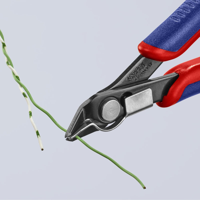 KNIPEX - 78 91 125 Tools - Electronics Super-Knips, Multi-Component (7891125) 5-Inch with Lead Catcher