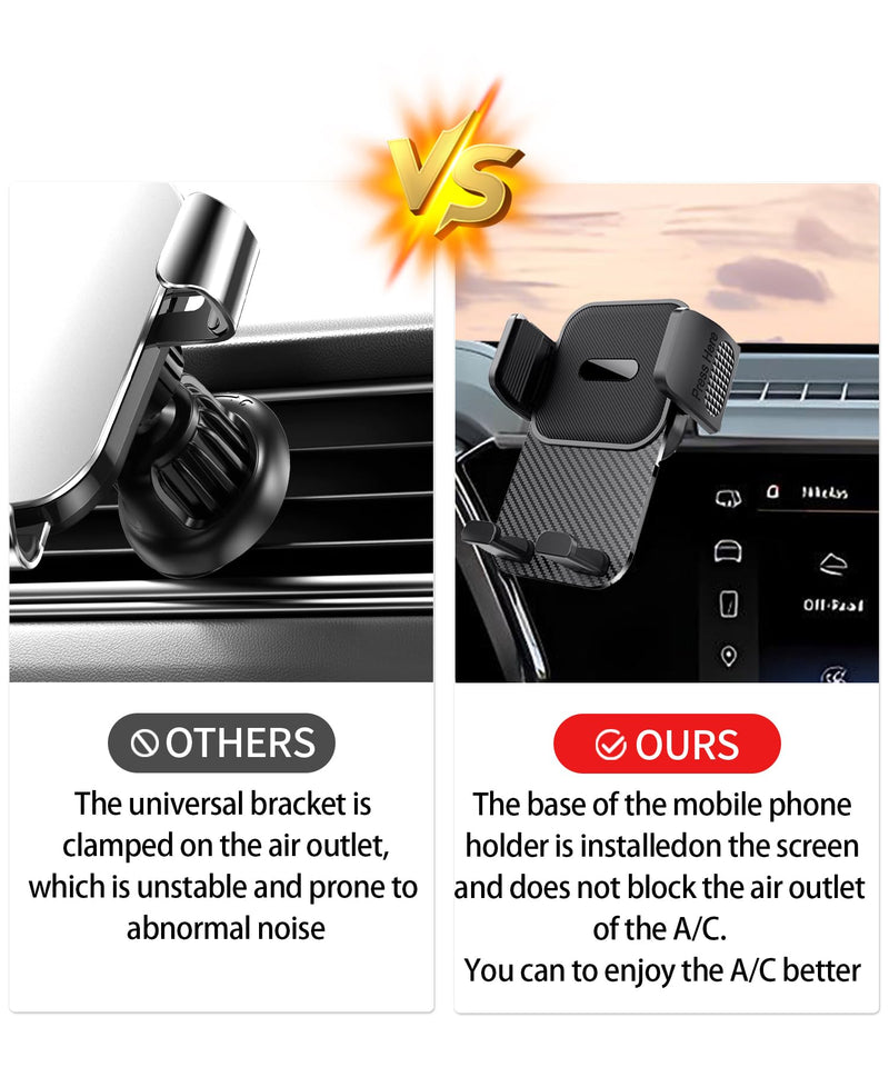 Car Phone Holder for 2023 2024 2025 2026 Chevrolet Colorado Accessories 11.3 Inch Screen Fixed Clip Cell Phone Mount Hands-Free 360 Degree Rotation