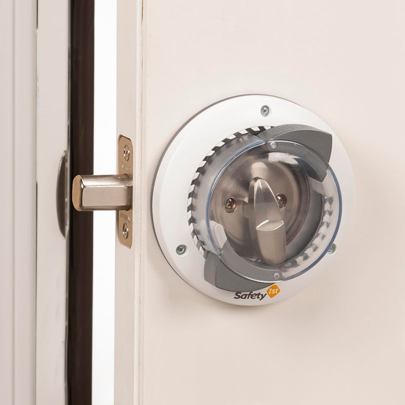 Safety 1st Secure Mount Deadbolt Lock,White 1 Pack