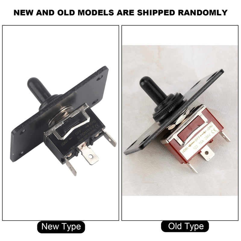 Acouto Marine Toggle Switch 3 Position On Off Terminal Switch Panel Trim Tabs Switch DC12V 15 Amp Up Down Rocker Trim Tabs Switch for RV Marine Boat