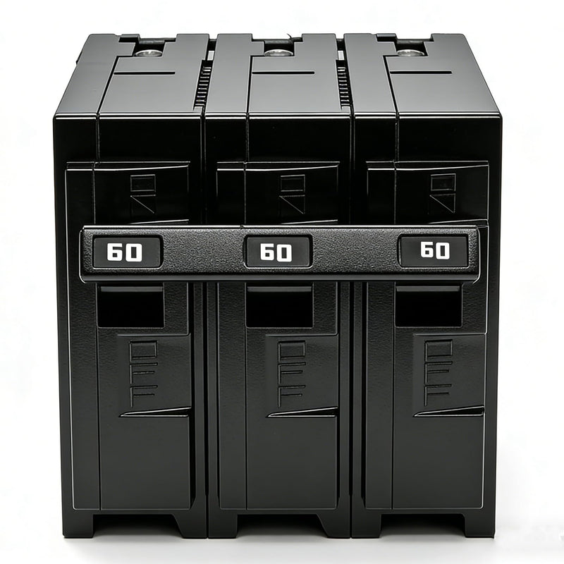Q360 Circuit Breaker, 3 Pole 60-Amp, 120/240v, Fit for Siemens Type EQ, EQL, SEQ, EQG, PL and ES Series loadcentres.Plug-in Standard Circuit Breaker,Thermal Magnetic Protection.