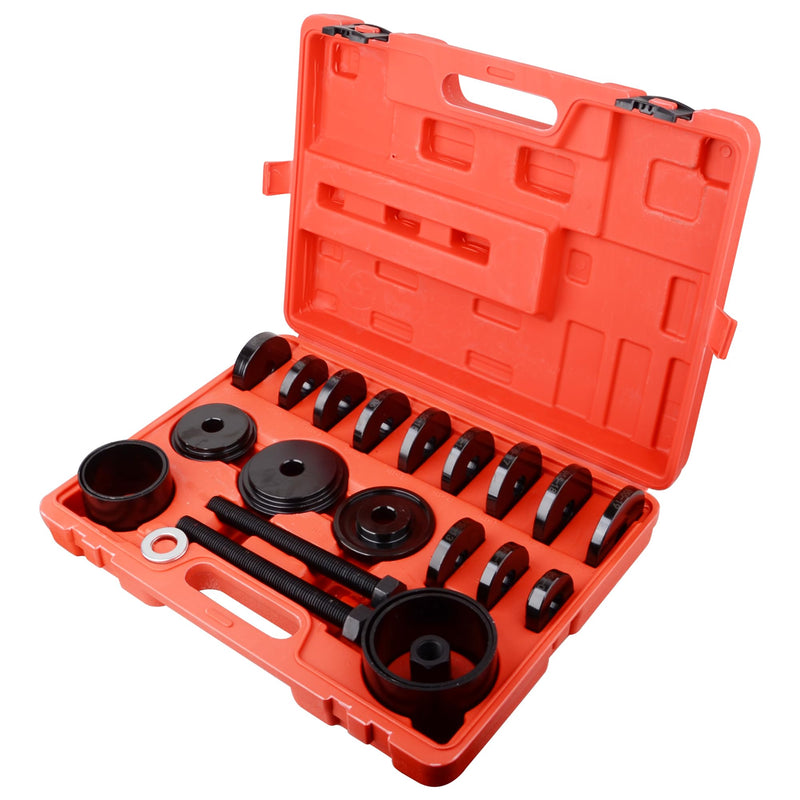 24pcs FWD Front Wheel Drive Bearing Removal Tool, Wheel Bearing Press Kit Bearing Adapters Bearing Installer Tool