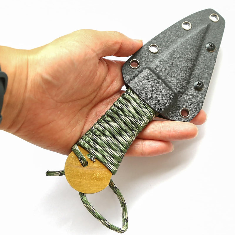 Professional Grafting Knife -Japanese Kiridashi Knife (HRC66-69) Single Blade/Right Hand/Full-Tang Design Garden Tools for Precision Grafting Tool Camo