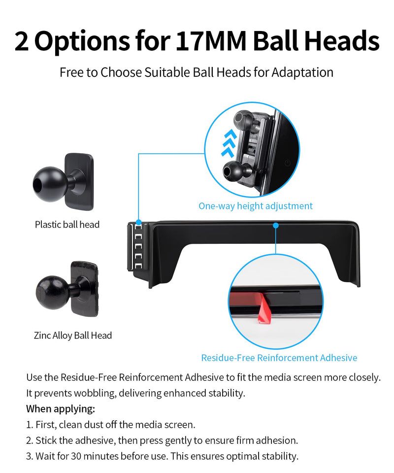 Wireless Charger Car Phone Holder for Honda Civic 2022-2026 7/9" Screen | Civic Hybrid 2025-2026,Auto Clamp Cell Phone Mount Accessories 15W Qi Fast Charging Stand Compatible with iPhone Android