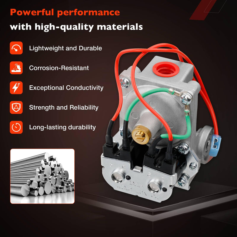 GC6AA-10E 93844 RV Water Heater Solenoid Gas Valve Replacement | Compatible with Atwood 6 and 10 Gallon Water Heaters | Replace OEM # 93870 93321 92078- for GC10A-4E G6A-8E G6A-6E G6A-4E G10-3E