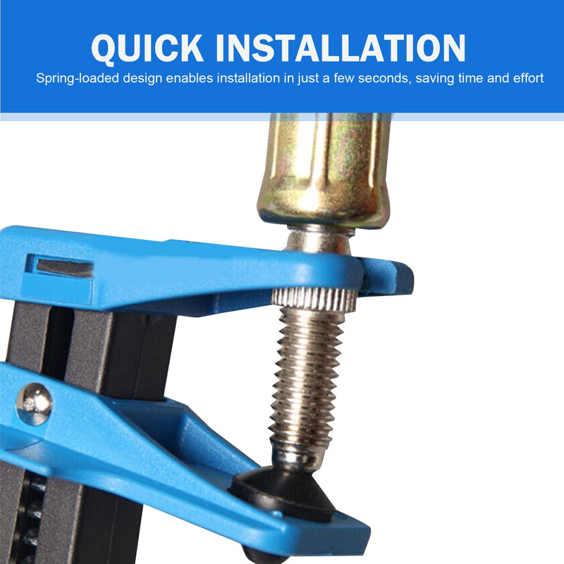 4 PCS Car Brake Line Clamp, Car Brake Oil Line Plug Tool, Automatic Fluid Stop Clamp Set, Universal for Most Cars (Blue)