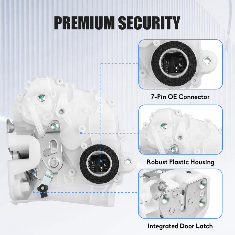 Rear Right Passenger Side Power Door Lock Latch Actuator Assembly Fit for 2007 2008 2009 2010 2011 Honda CRV CR-V, Replaces 72610SWAA01 72610-SWA-A01 DLA1006