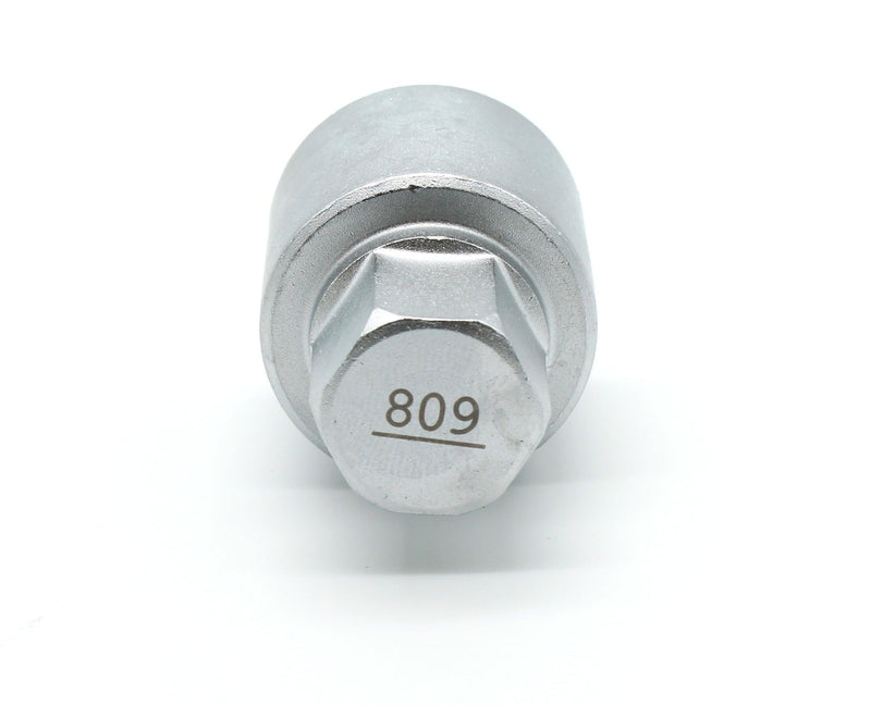 #809 Anti-Theft Wheel Lug Nut Removal Socket Key 3436 for Audi Key #809