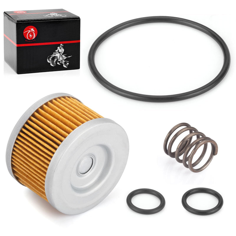 15410-KF0-305 Oil Filter Kit For Honda ATC250 Fourtrax 250 300 400 XR250R XR250L XR350R XR400R XR500R XR600R XR650 XL250R XL350R XL600R NX250 NX650 GB500 15412-KF0-010 15410-KF0-315