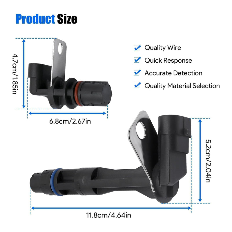  [AUSTRALIA] - Crankshaft & Camshaft Position Sensor Fit for 1999-2007 Avalanche Silverado Savana Sierra 1500,for Hummer H2 Yukon Replaces 213354 12561211 PC278T