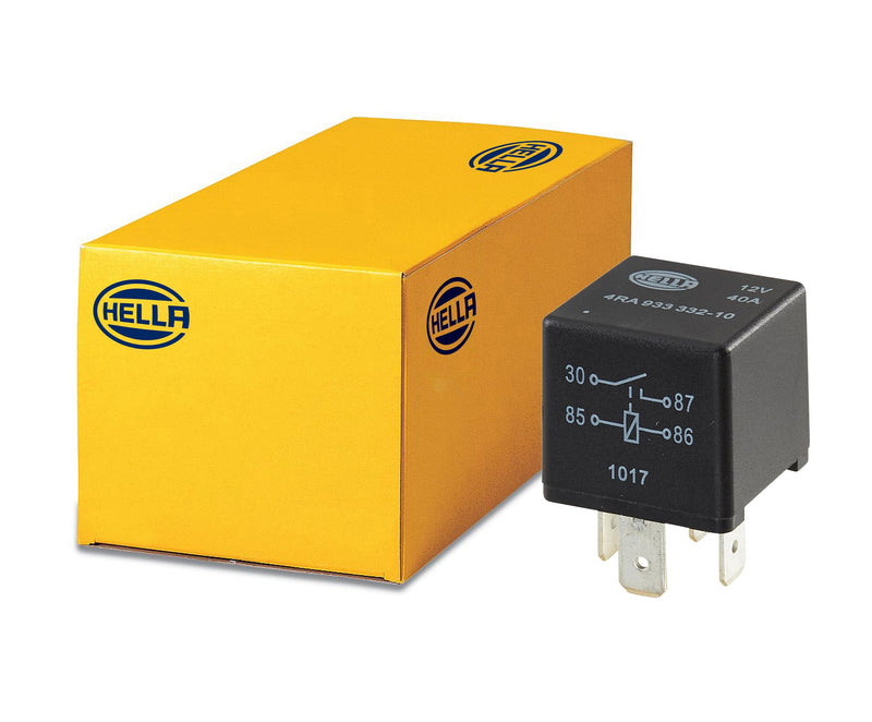 HELLA 933332101 Standard 40 Amp SPST Mini Relay