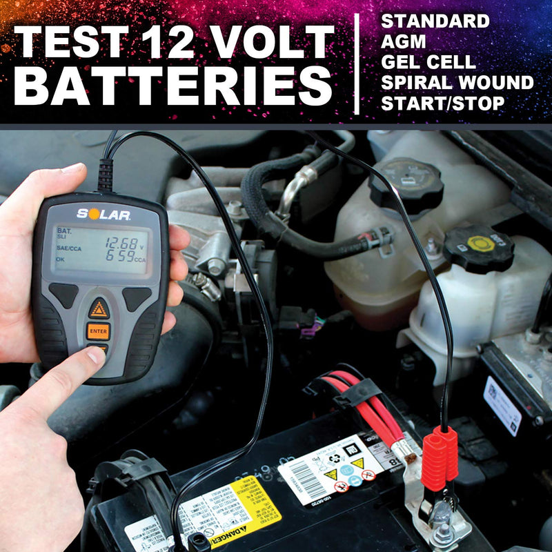 Clore Automotive CA Clore Automotive SOLAR Digital 12V Battery and System Tester Battery & System Tester
