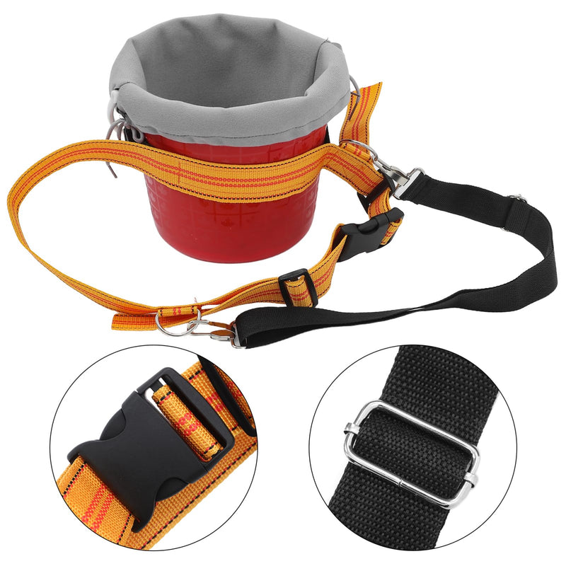 Portable Fruit Picking Basket with Adjustable Crossbody Strap and Waist Belt for Efficient Harvesting of Blueberries Cherries and Tomatoes Protective Lining for Fresh Collection