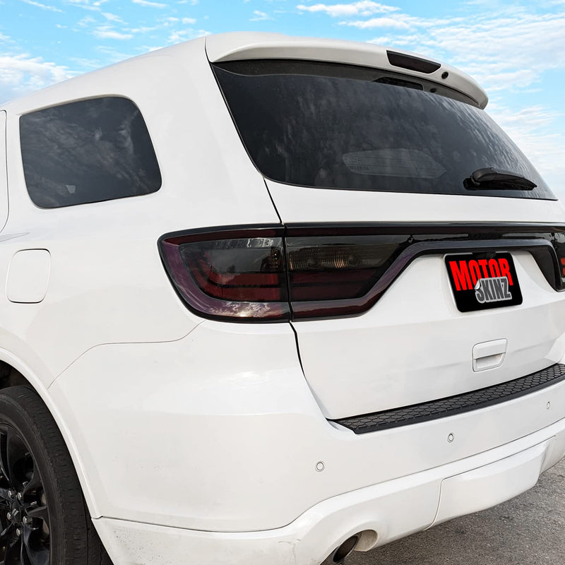 SlickMod PreCut Vinyl Smoke Tint for 2014-2023 Dodge Durango Tail Light (20% Dark Smoke, 1. Taillight) 20% Dark Smoke
