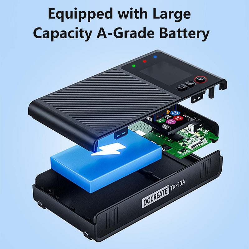 Battery Spot Welder, 8000mah Portable Handheld Spot Welder with LCD Screen, 99 Gears Pulse Adjustable Spot Welding Machine 0.1mm-0.25mm for Iron, Stainless Steel, Nickel Strip, 18650 Battery Pack