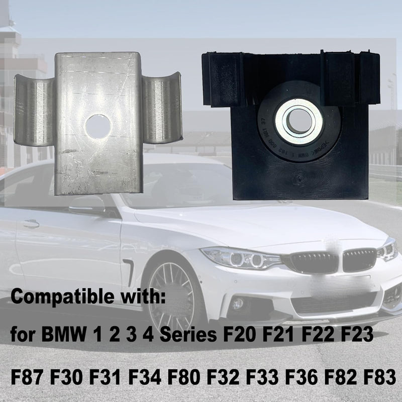 Parking Brake Cable Clip Retainer Stainless Steel Compatible with BMW 1 2 3 4 Series F20 F21 F22 F23 F87 F30 F31 F34 F80 F32 F33 F36 F82 F83,Cable Clip Retainer Replace for 34406854898 6854898