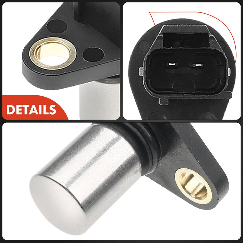 A-Premium 2-PC Engine Camshaft Position Sensor Compatible with Toyota Camry, RAV4, Corolla, Tacoma, Highlander, Sienna, 4Runner, Matrix, Avalon, Solara & Lexus RX300, RX330, RX400h, ES330 & More