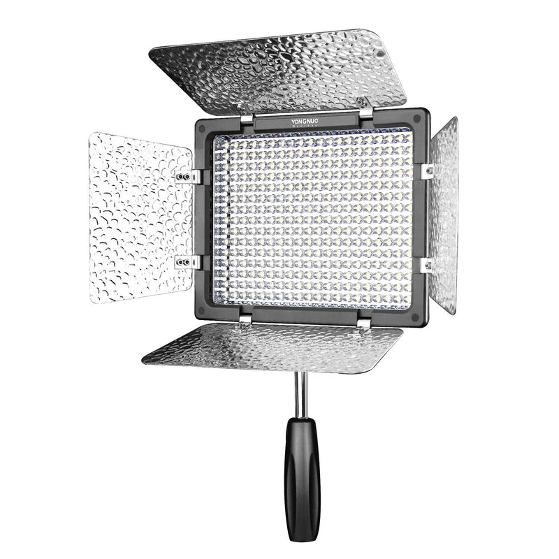 YONGNUO YN300 III YN-300 III LED Camera Video Light with 12V2A AC Adapter Adjustable Color Temperature 3200K-5600K YN300III with AC adapter