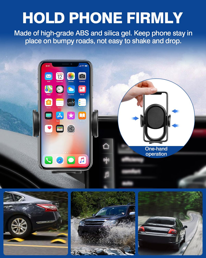 Autorder Custom Fit for Car Phone Holder Audi A4 A5 2020-2025/Q5 2021-2025 Accessories 360° Rotation Phone Mount 10.1" Screen Cell Phone Automobile Cradles Hands-Free Anti-Shake and Anti-Vibration 10.1 Inch