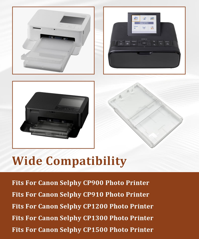 6 Inch Photo Printer Paper Input Tray | Fits for Selphy CP910 CP900 CP1000 CP1300 CP1200 CP1500 Photo Printer,100×148mm Postcard Size Holder, Stable Paper Feed