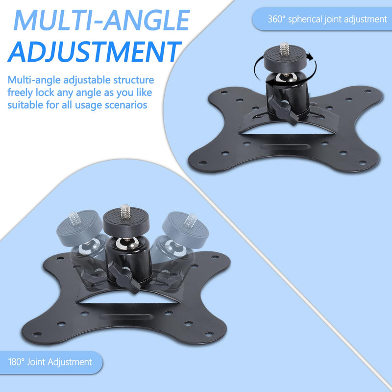 1/4" Screw HY300 Projector Ceiling Mount/Projector Wall Mount Home | Theater Bracket StableHolder Compatible with HY300 and HY300 Pro(50x50,75x75,100x100 hole)–Includes installation package