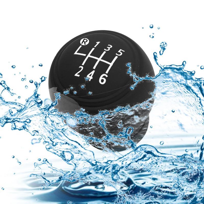 BESULEN Car Gear Shift Knob Cover, Anti-Slip Silicone Vehicle Knob Gear Stick Protector, Automotive Shifter Transmission Protective Cover, Universal Interior Accessories for Most Cars (6-Speed) 6-speed