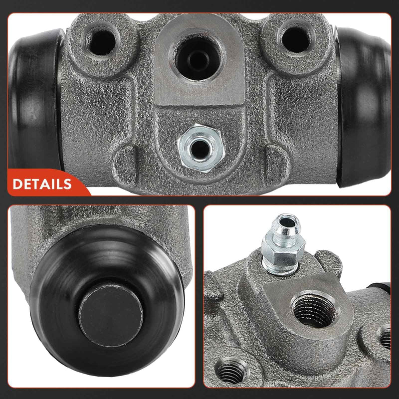 A-Premium Rear Drum Brake Wheel Cylinder Compatible with Select Chrysler, Dodge, Eagle and Plymouth Models - Cirrus 1995-2000, Concorde 1997, Intrepid 1993-1997, Stratus 1995-2000, Vision, Breeze Rear 1-PC