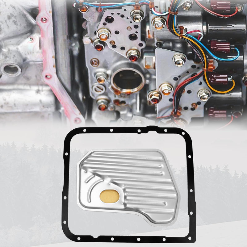 4L60E Transmission Filter with Gasket Kits Compatible with Chevy Tahoe Blazer Silverado 1500 2500 Suburban 1500 2500 GMC Cadillac, Replaces OE# TF289, 24200796