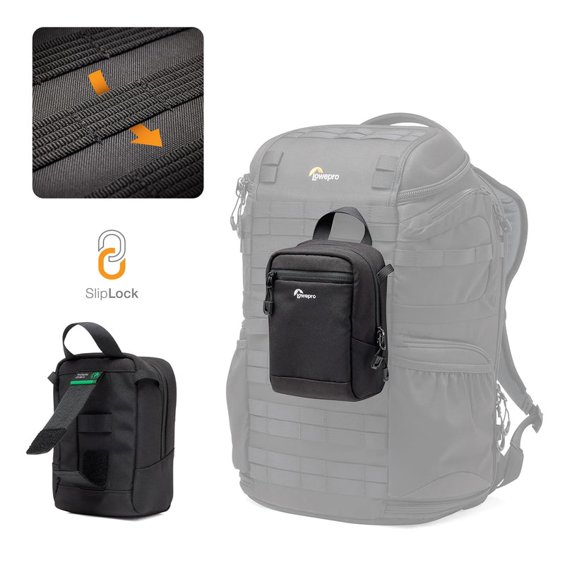 Lowepro ProTactic CS 60 III Camera Pouch, Compatible with ProTactic Camera Backpack 350/450 III Accessories Case Modular System, Internal Dimensions 17cm x 8cm x 12cm, Camera Accessories, Camera Bag