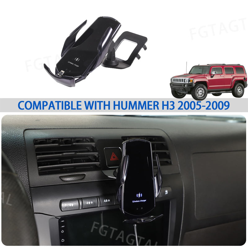 Car Phone Mount Compatible with Hummer H3 2005-2009, Center Console Air Outlet Cell Phone Holder, Handsfree Air Vent Phone Stand-Type E Type E