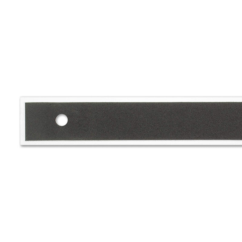 Alumicolor Aluminum Standard Straight Edge with Non-Slip Back, 48IN, Silver 48 Inch