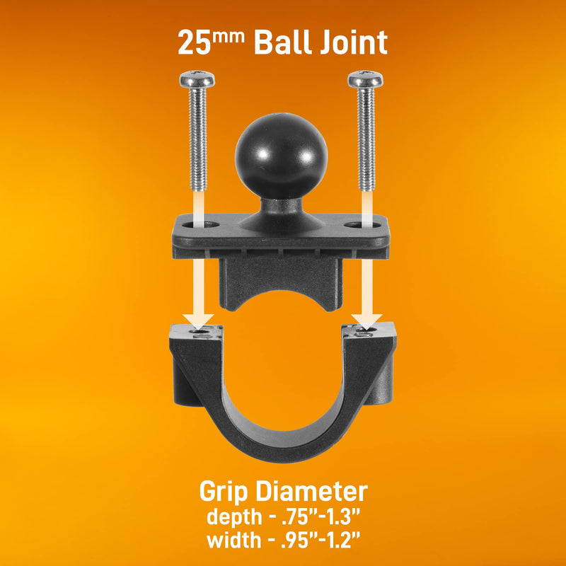 iBOLT Bizmount Fish Finder Handlebar Mount for Kayaks & Watersports
