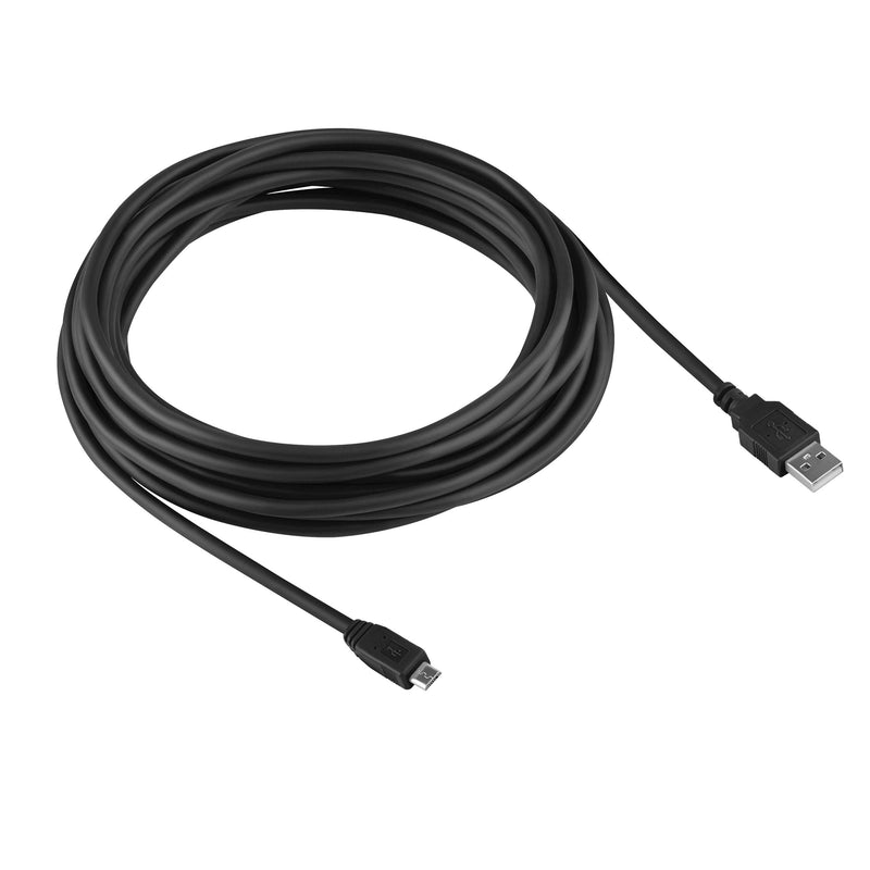 20-Foot Micro USB - USB-A to Micro-B - Cable Compatible with Kindle, Most Android Phones, Security Cameras and Cameras for Tethering