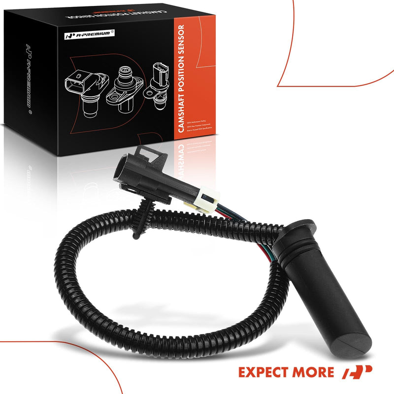 A-Premium Camshaft Position Sensor Compatible with Buick Century Regal & Chevrolet Camaro Monte Carlo & Oldsmobile Cutlass Cruiser & Pontiac Firebird Grand Prix Montana Trans Sport, Replace# 10137664