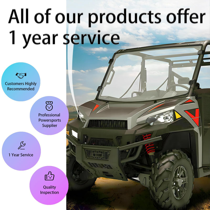 Front Shock Absorber Bushings Sleeve Kit 8Pcs For Polaris Ranger 500 570 700 800 900 1000 Diesel Brutus HD PRO XD