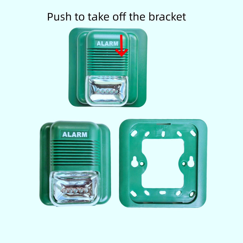 9V 12V 24V DC Stobe Siren with 3 Tones Home Security Horn Safety Anti-Theft SOS Panic Loud Alarm Horn 110dB