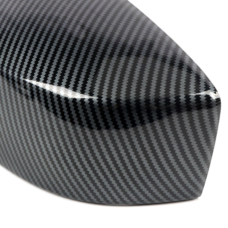 HIGH FLYING Car Exterior Rear View Side Mirror Cap Cover ABS for Subaru WRX STI 2015-2021 (Without Turn Signal Lights) Review Mirror Cap without Turn Signal Lights