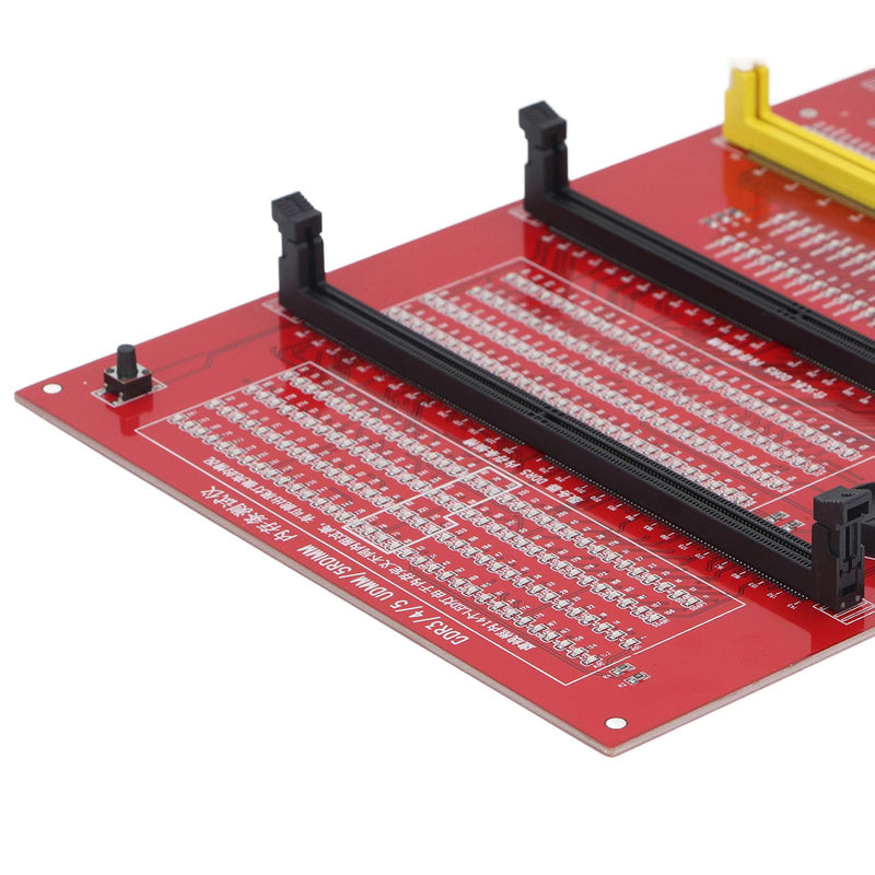 Memory Tester, Memory Diagnostic Analyzer, 4 in 1 Desktop DDR3 DDR4 DDR5UDMM DDR5RDIMM Tester Card for Desktop Server Computers