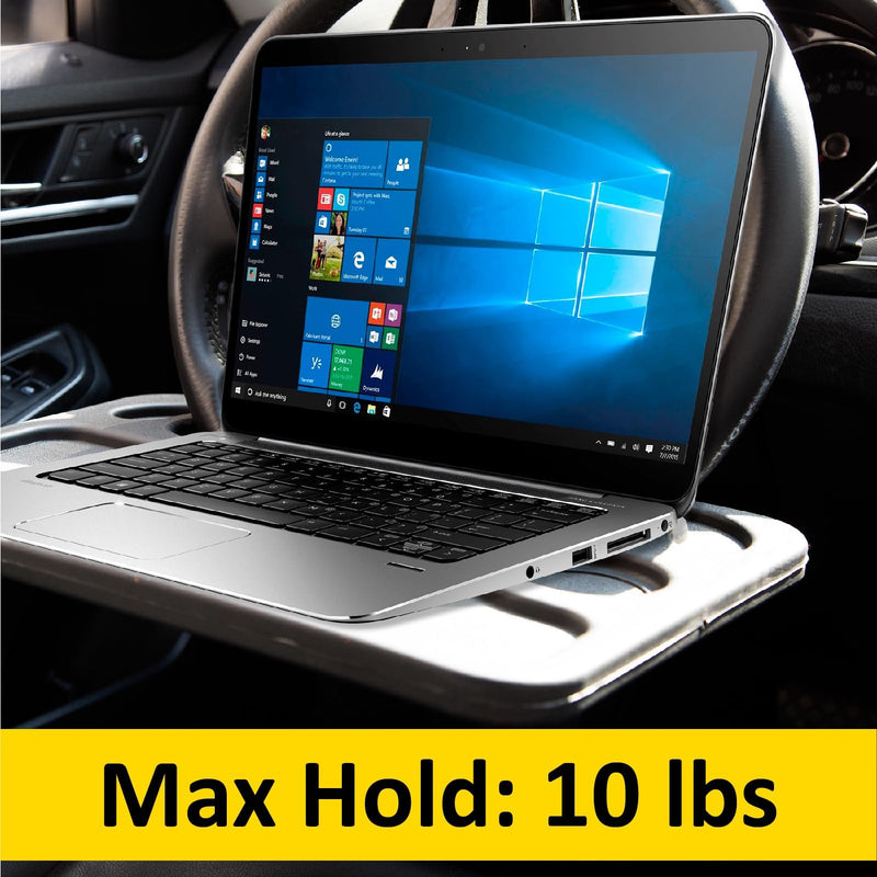 Cutequeen Car Steering Wheel Desk,Multi-Function Car Table & Computer Tray,Universal Food Tray for Most Vehicles