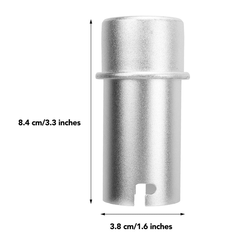 Flash Lamp Tube Bulbs Protector Cover for Godox AD200 AD200 Pro AD360II Flash 2 Pack, with Easy Installation & Aluminum Alloy Material