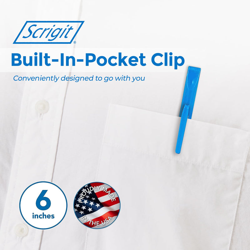 Scrigit Scraper No-Scratch Plastic Scraper Tool, 5 Pack - The Handy Multi-Use Scraping Tool for Removing Food, Labels, Stickers, Paint, Grease - Easy to Hold, Reaches Tight Spaces and Crevices
