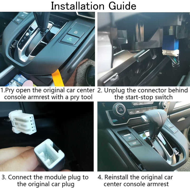 Auto Start Stop Delete/Disable/Eliminator for Honda CRV 2017-2021 | Engine A-Off System Cancel Device, Memory Feature, Easy-Install,Canceller Device Cable