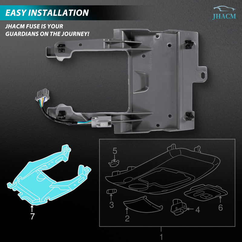 Overhead Console Mounting Bracket Compatible with Ford Explorer Lincoln Aviator Mercury Mountaineer，Direct Replacement 2002-2008 Models Replaces#2C5Z78519K22AA