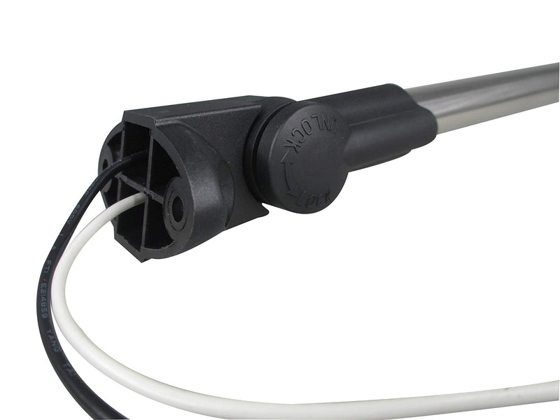 Pactrade Marine Boat Pontoon LED All Round Anchor Fold Down Light SS Pole 10-30V 9-1/2''H 2NM USCG A16 Certified