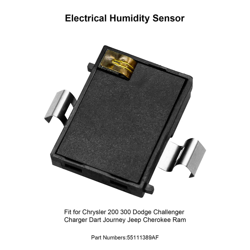 Humidity Sensor Replace 55111389AF Fits for Chrysler 200 300 Pacifica Dodge Ram 1500 Dart Journey Challenger Durango Jeep Cherokee Renegade Grand Cherokee Fiat 500