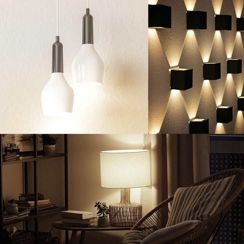LUXRITE G9 LED Bulb Dimmable 4.5W, 50 Watt T4 G9 Halogen Equivalent, 3500K Natural White, 450 Lumens, Glass G9 Bi Pin Base, 320° Beam Angle, ETL Listed (5 Pack) 3500k (Natural White) 5 Count (Pack of 1)