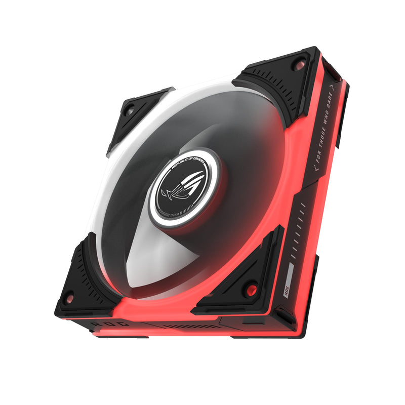 ASUS ROG Eurux GR120 ARGB Reverse PWM Fan Single Pack 120mm PWM, 2200RPM, Patented Daisy-Chain, Custom Lighting Effects
