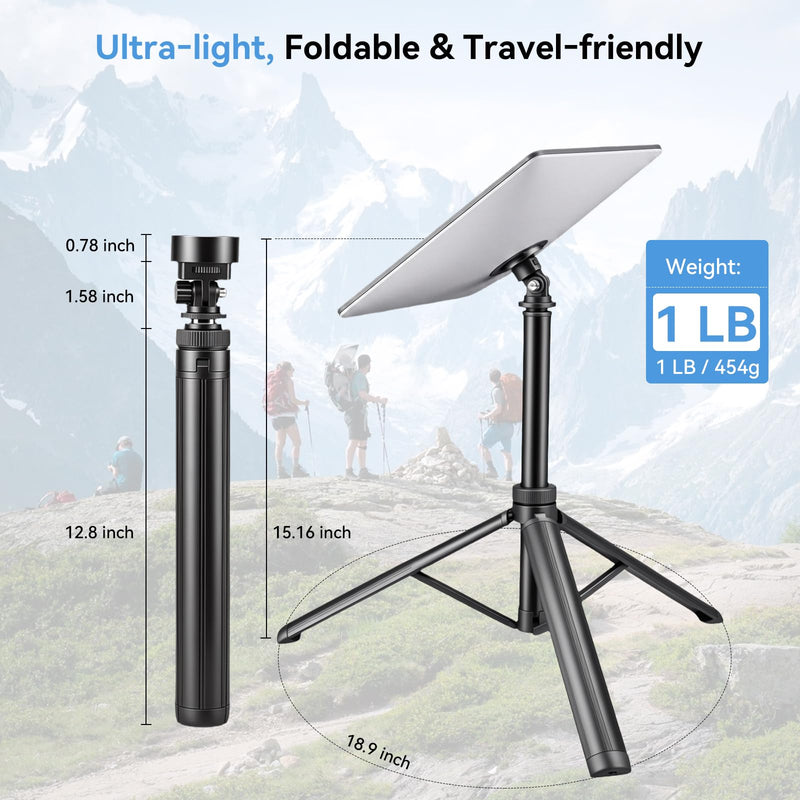 Starlink Mini Tripod Stand, Foldable Mini Mount for 2025 Starlink Mini | 16.14 Inches Portable Starlink Mini Tripod Mount with Carrying Bag, Anti-Slip Feet & Wide Stable Base for Camping/ Outdoor